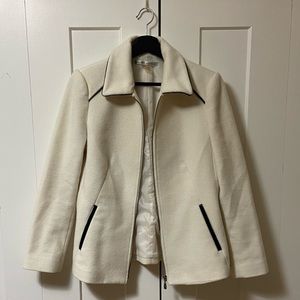 Peter Nygard | cream wool blazer